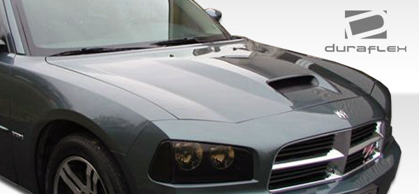 2006-2010 Dodge Charger Duraflex SRT Look Hood - 1 Piece